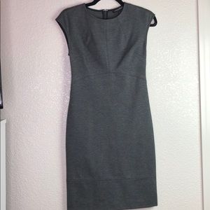 Banana Republic Grey Bodycon Dress Petite
